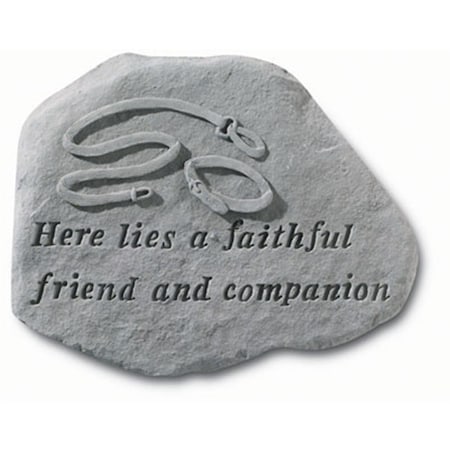 Kay Berry Here Lies A Faithful Friend And Companion - Memorial - 15.5-in. x 11.5-in. KA313494